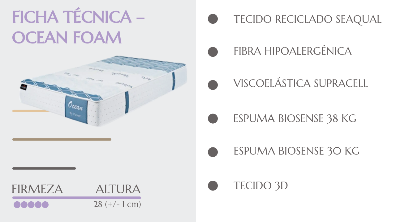 Colchão Ocean Foam