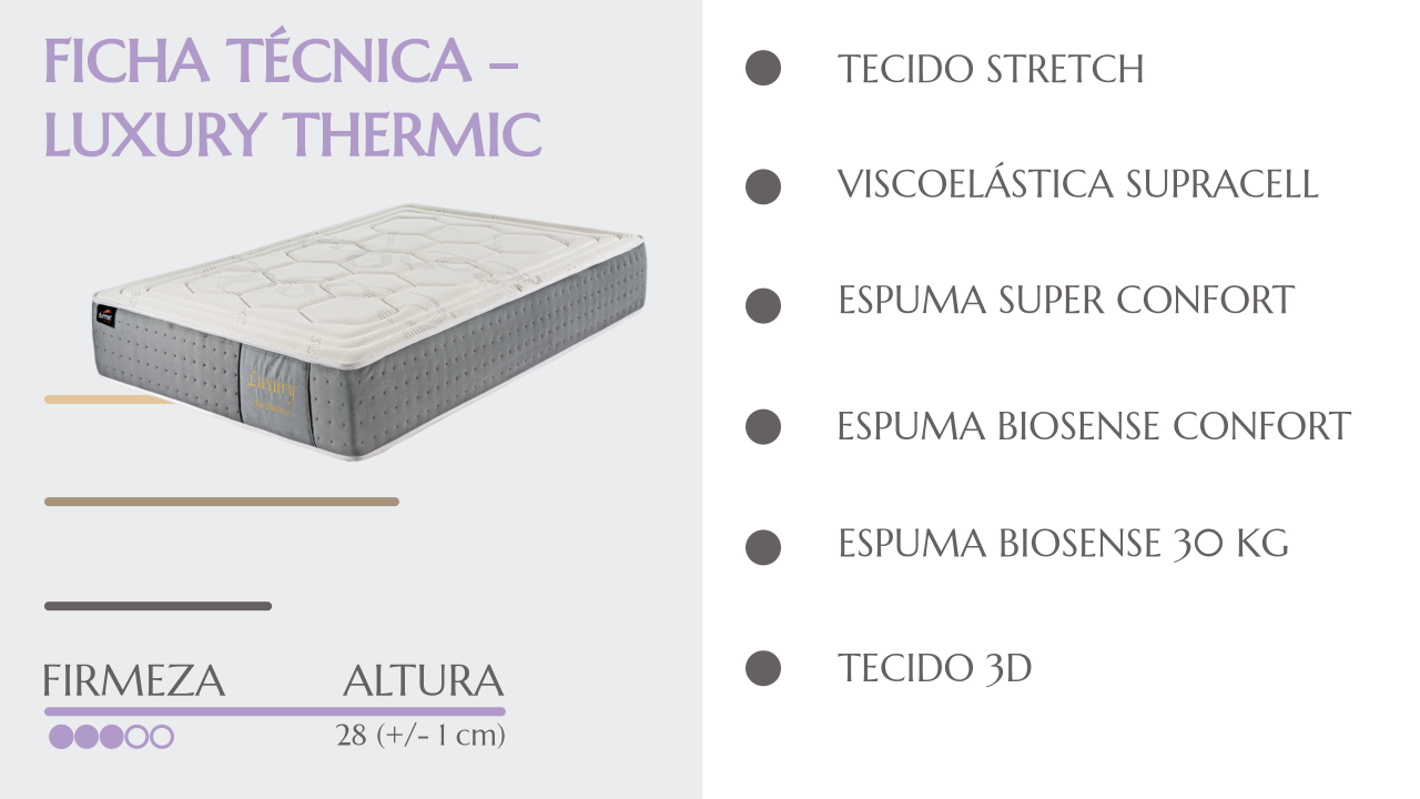 Colchão Luxury Thermic